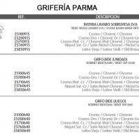 Griferías Parma MR