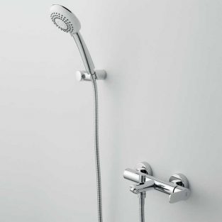 Grifo de Baño, Monomando con Accesorios de ducha Beret 14 MR, Cromo