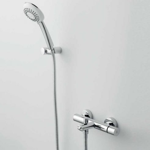 Grifo de Baño Monomando, con Accesorios Ducha Delta Cil MR